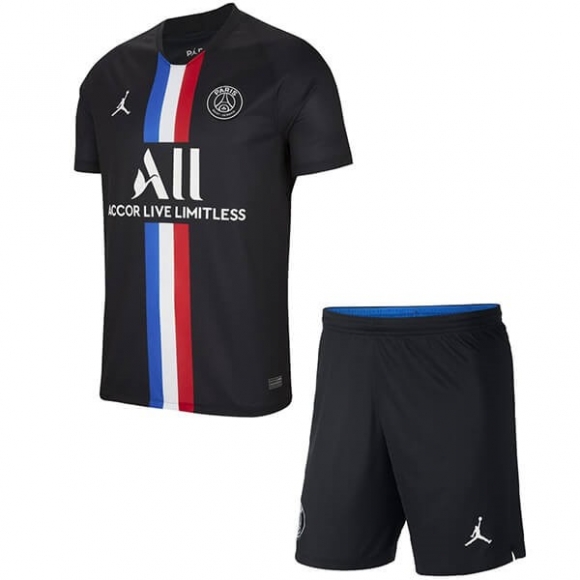 JORDAN Maglia Paris Saint Germain 4ª Bambino 2019/20 Nero
