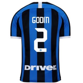 Maglia Inter Milan NO.2 Godin Home 2019/20 Blu