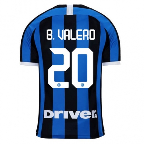 Maglia Inter Milan NO.20 B.Valero Home 2019/20 Blu