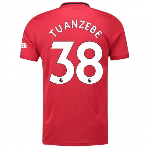 Maglia Manchester United NO.38 Tuanzebe Home 2019/20 Rosso