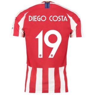 Thailandia Maglia Atlético Madrid NO.19 Diego Costa 2019/20 Rosso