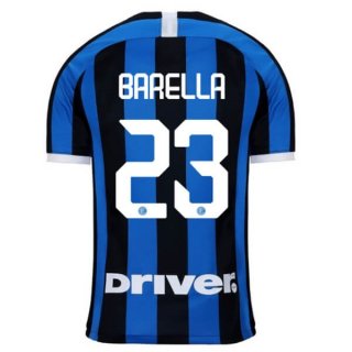 Maglia Inter Milan NO.23 Barella Home 2019/20 Blu