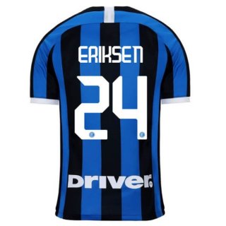 Maglia Inter Milan NO.24 Eriksen Home 2019/20 Blu