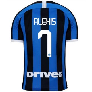 Maglia Inter Milan NO.7 Alexis Cancelo Home 2019/20 Blu