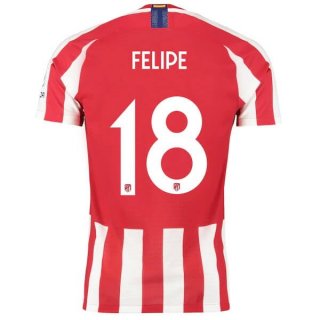 Thailandia Maglia Atlético Madrid NO.18 Felipe 2019/20 Rosso