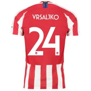 Thailandia Maglia Atlético Madrid NO.24 Vrsaljko 2019/20 Rosso