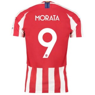 Thailandia Maglia Atlético Madrid NO.9 Morata Home 2019/20 Rosso