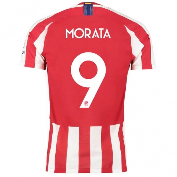 Thailandia Maglia Atlético Madrid NO.9 Morata Home 2019/20 Rosso