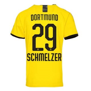 Thailandia Maglia Borussia Dortmund NO.29 Schmelzer Home 2019/20 Giallo