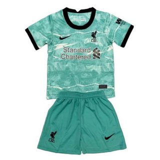 Maglia Liverpool Away Bambino 2020/21 Verde