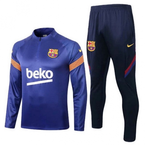 Giacca Barcellona 2020/21 Blu Arancione