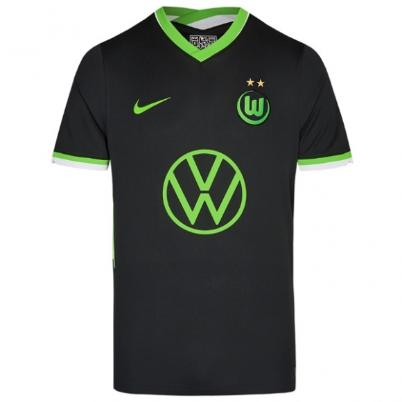 Thailandia Maglia Wolfsburg Away 2020/21 Verde Navy