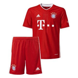 Maglia Bayern Munich Home Bambino 2020/21 Rosso