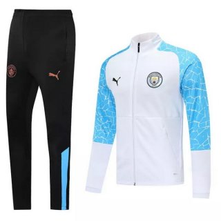Giacca Manchester City 2020/21 Blu Bianco