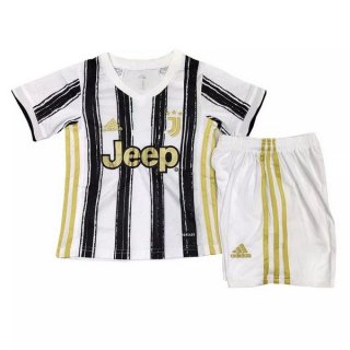 Maglia Juventus Home Bambino 2020/21 Bianco Nero