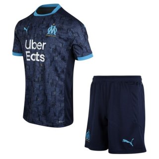 Maglia Marseille Away Bambino 2020/21 Blu