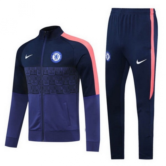 Giacca Chelsea 2020/21 Blu Navy Arancione