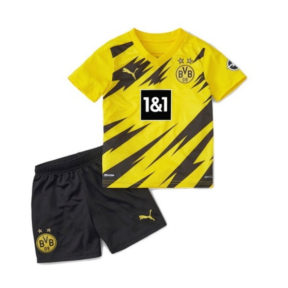 Maglia Borussia Dortmund Home Bambino 2020/21 Giallo