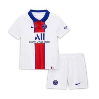 Maglia Paris Saint Germain Away Bambino 2020/21 Bianco