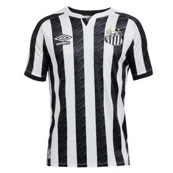 Thailandia Maglia Santos Away 2020/21 Nero Bianco