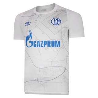 Thailandia Maglia Schalke 04 Away 2020/21 Bianco