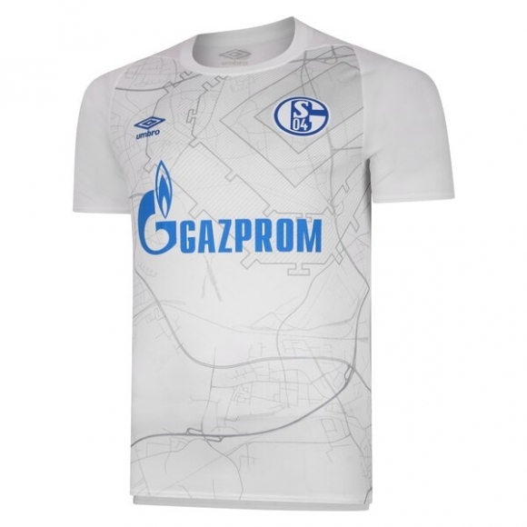 Thailandia Maglia Schalke 04 Away 2020/21 Bianco
