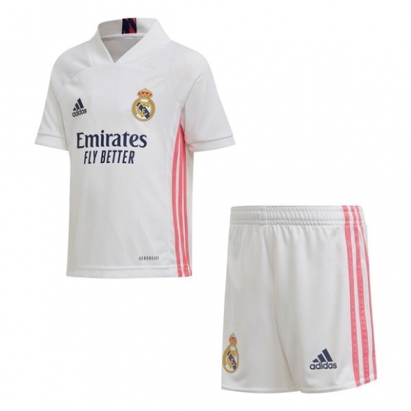 Maglia Real Madrid Home Bambino 2020/21 Bianco