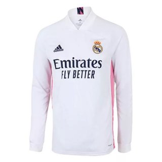 Thailandia Maglia Real Madrid Home Ml 2020/21 Bianco