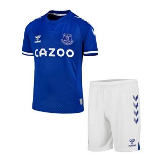 Maglia Everton Home Bambino 2020/21 Blu Bianco