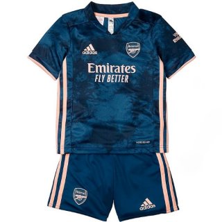 Maglia Arsenal Terza Bambino 2020/21 Blu