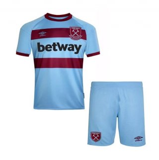 Maglia West Ham United Away Bambino 2020/21 Blu