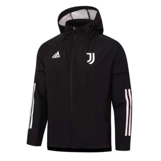 Giacca A Vento Juventus 2020/21 Nero Bianco