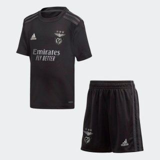 Maglia Benfica Away Bambino 2020/21 Nero