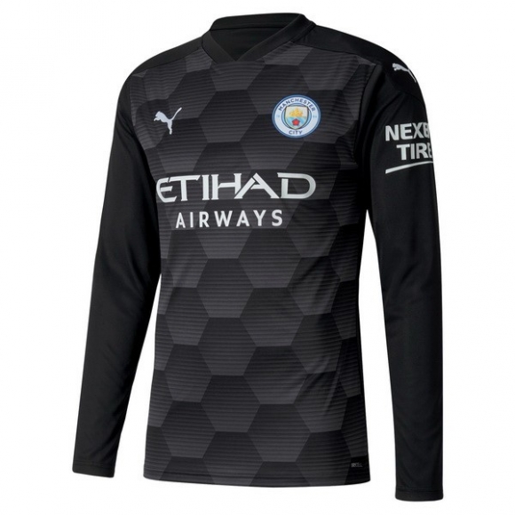 Thailandia Maglia Manchester City Home Ml Portiere 2020/21 Nero