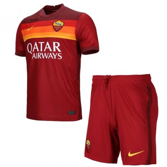 Maglia As Roma Home Bambino 2020/21 Rosso