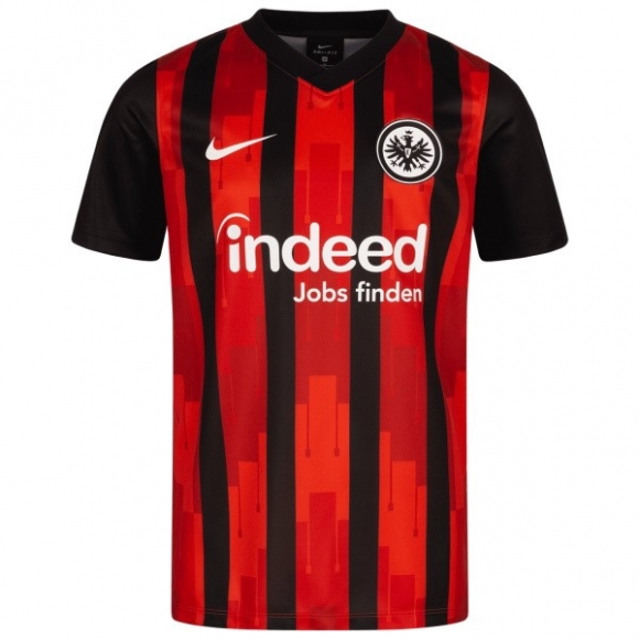Thailandia Maglia Eintracht Frankfurt Home 2020/21 Rosso Nero