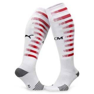 Calzettoni Ac Milan Away 2020/21 Bianco