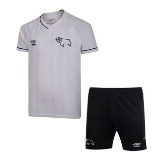 Maglia Derby County Home Bambino 2020/21 Bianco