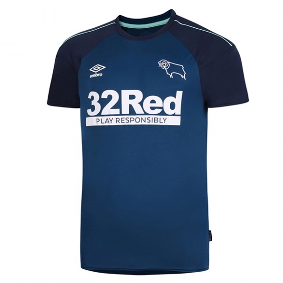 Thailandia Maglia Derby County Away 2020/21 Blu