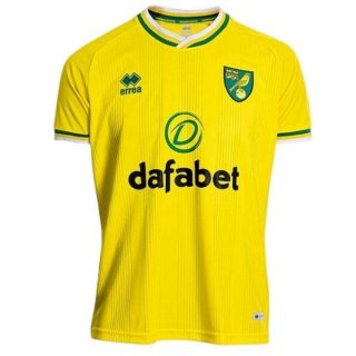 Thailandia Maglia Norwich City Home 2020/21 Giallo