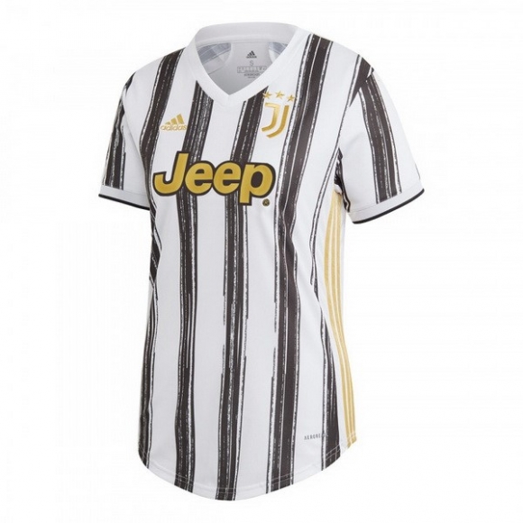 Maglia Juventus Home Donna 2020/21 Nero Bianco