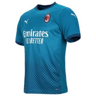 Maglia Ac Milan Terza 2020/21 Blu