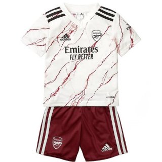 Maglia Arsenal Away Bambino 2020/21 Bianco