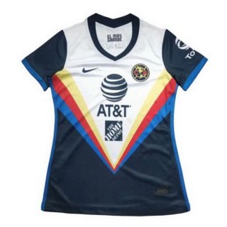 Maglia Club América Away Donna 2020/21 Bianco