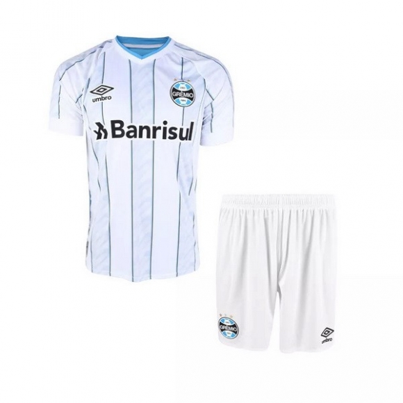 Maglia Grêmio Fbpa Away Bambino 2020/21 Bianco