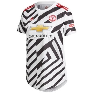 Maglia Manchester United Terza Donna 2020/21 Bianco