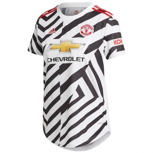 Maglia Manchester United Terza Donna 2020/21 Bianco