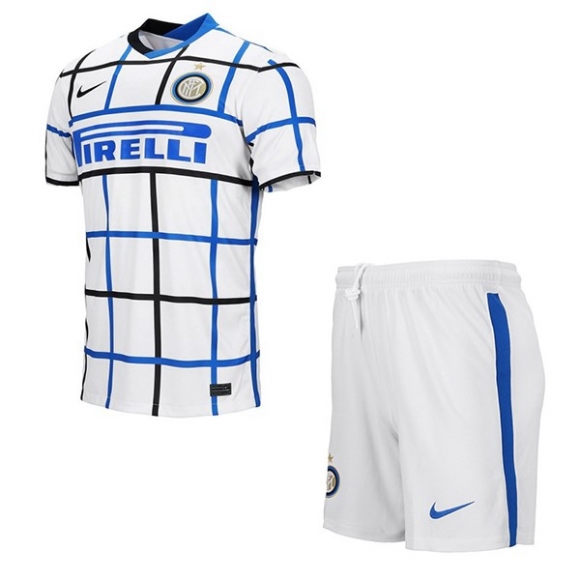 Maglia Inter Milan Away Bambino 2020/21 Bianco