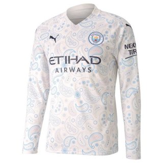 Thailandia Maglia Manchester City Terza Ml 2020/21 Bianco