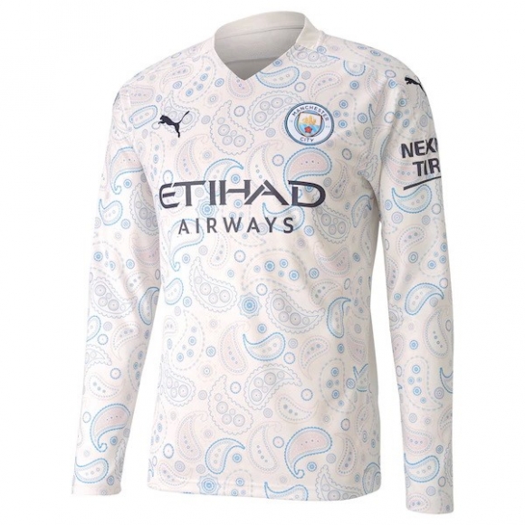 Thailandia Maglia Manchester City Terza Ml 2020/21 Bianco